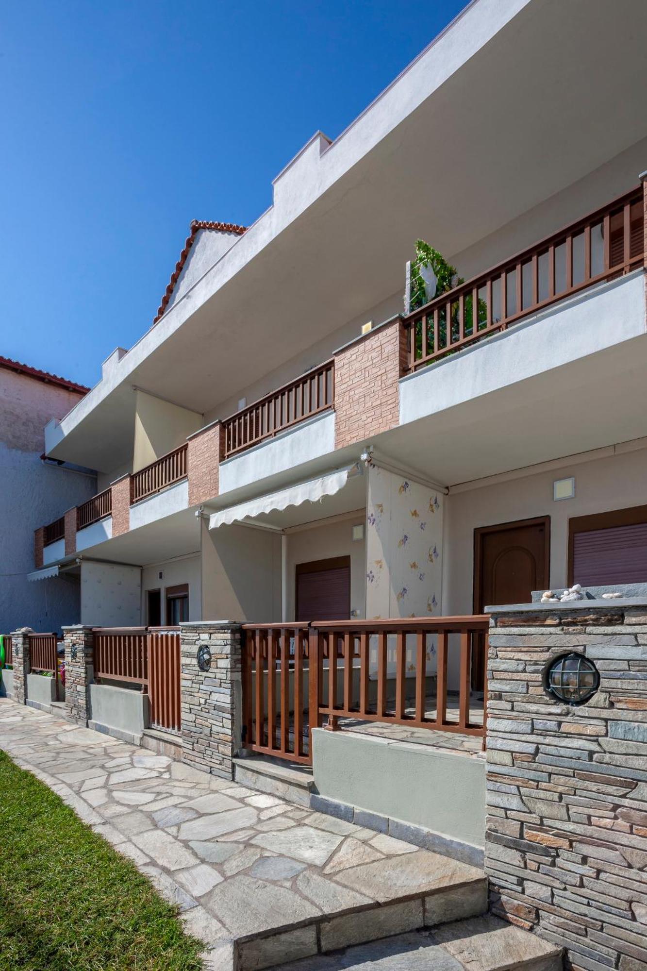 Rafaella Sea View Apartments 2 Pefkochori Bagian luar foto