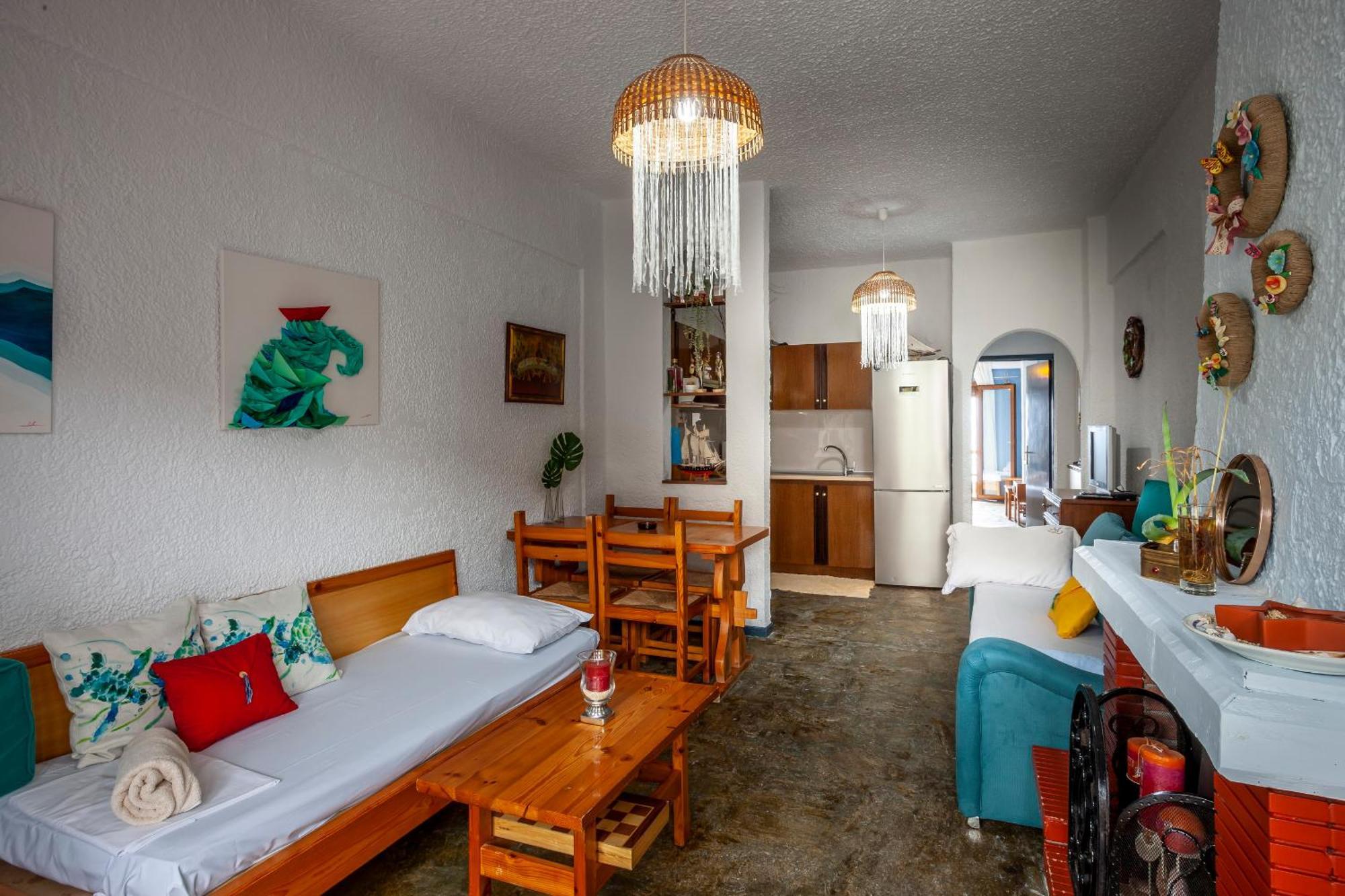 Rafaella Sea View Apartments 2 Pefkochori Bagian luar foto